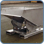 Stainless Steel Tipping Skips